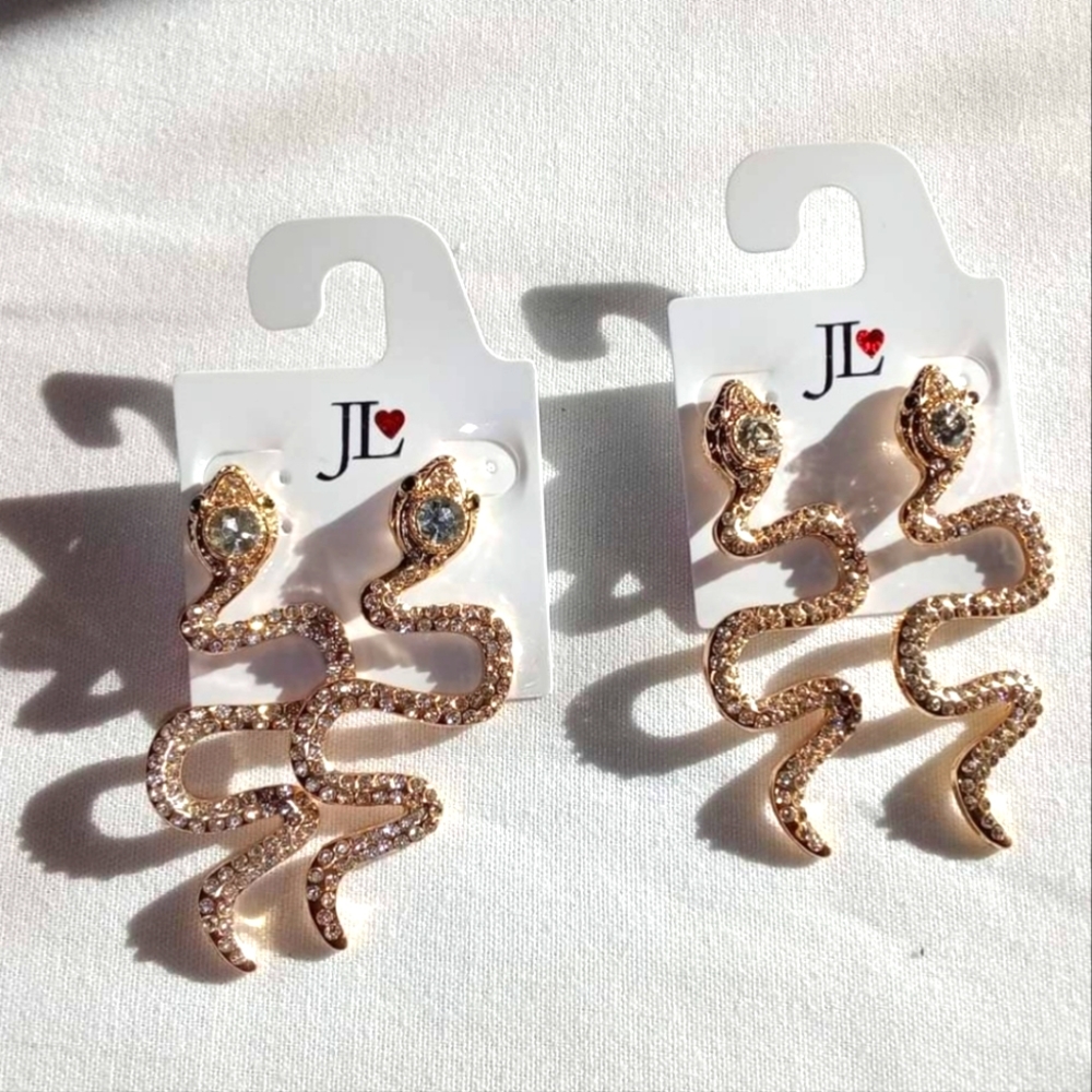 Brand New Snake earrings